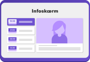 GoVisit illustration Infoskærm